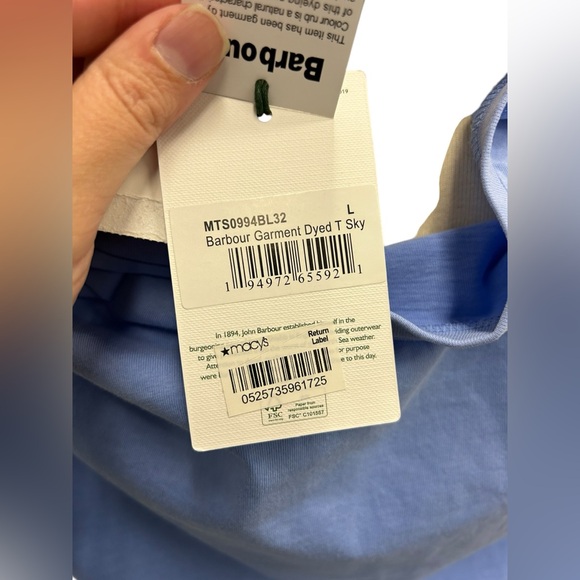 [SOLD] Barbour t-shirt - Picture 2 of 4